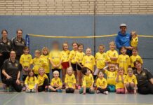 Trainingstrikots für die Jüngsten unserer Ballsport-/Volleyballabteilung